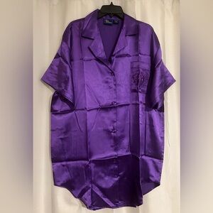Sleep Solutions Satin Shirt – Size L